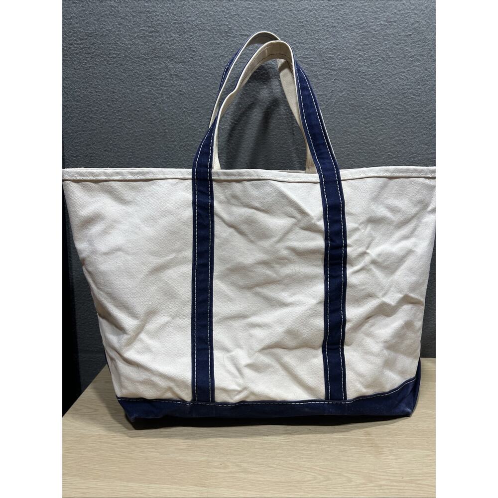Vintage L.L. Bean Red Lobster Large Boat & Tote Made in USA (Dale) Read - Picture 4 of 16